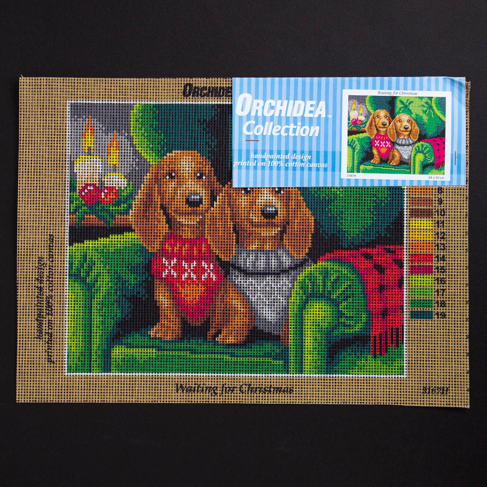 ORCHİDEA 24 x 30 cm Beklenen Yılbaşı Baskılı Goblen 3167H